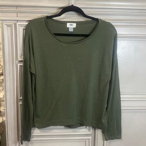 Green Long Sleeved Shirt